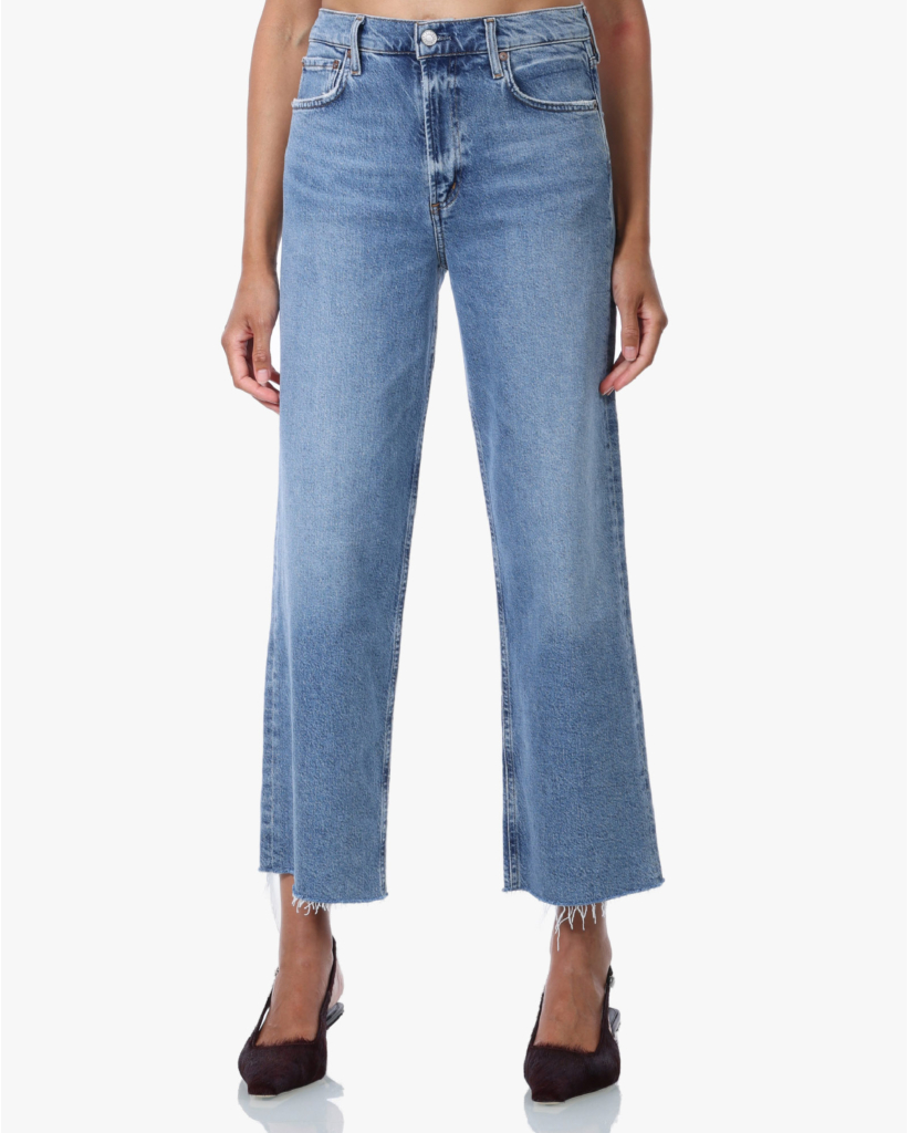 Ren Cropped Wide Leg Jeans Measure