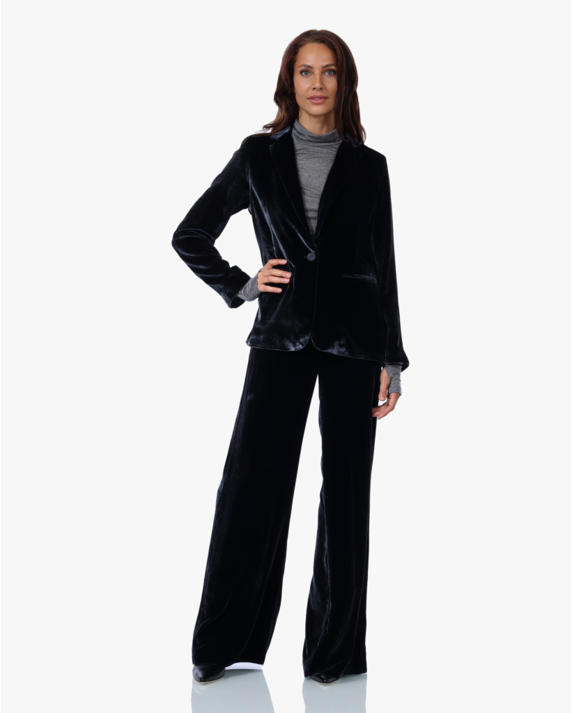 Piedro Velvet Pantalon Marine