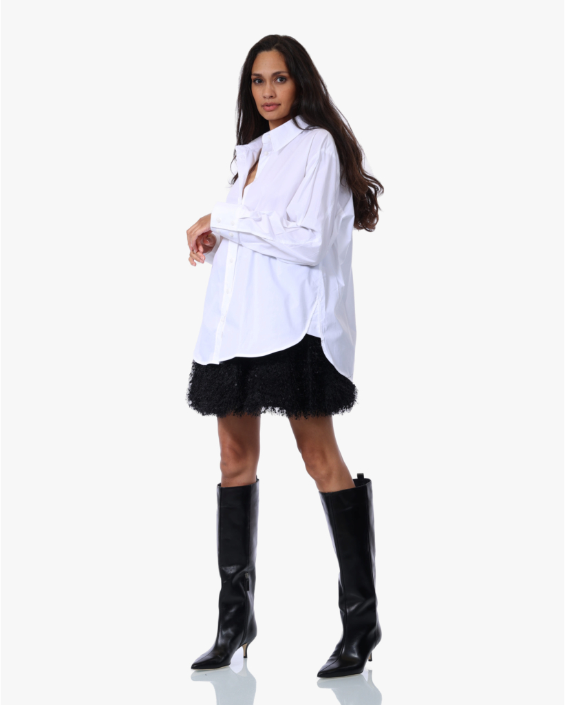 Mieka Oversized Blouse Wit