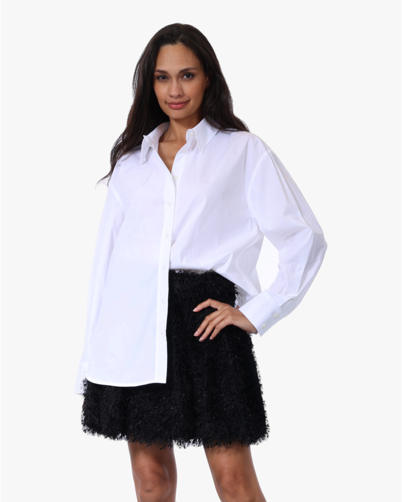 Mieka Oversized Blouse Wit