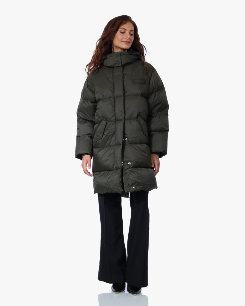 Puffer Capuchon Parka Juniper Green