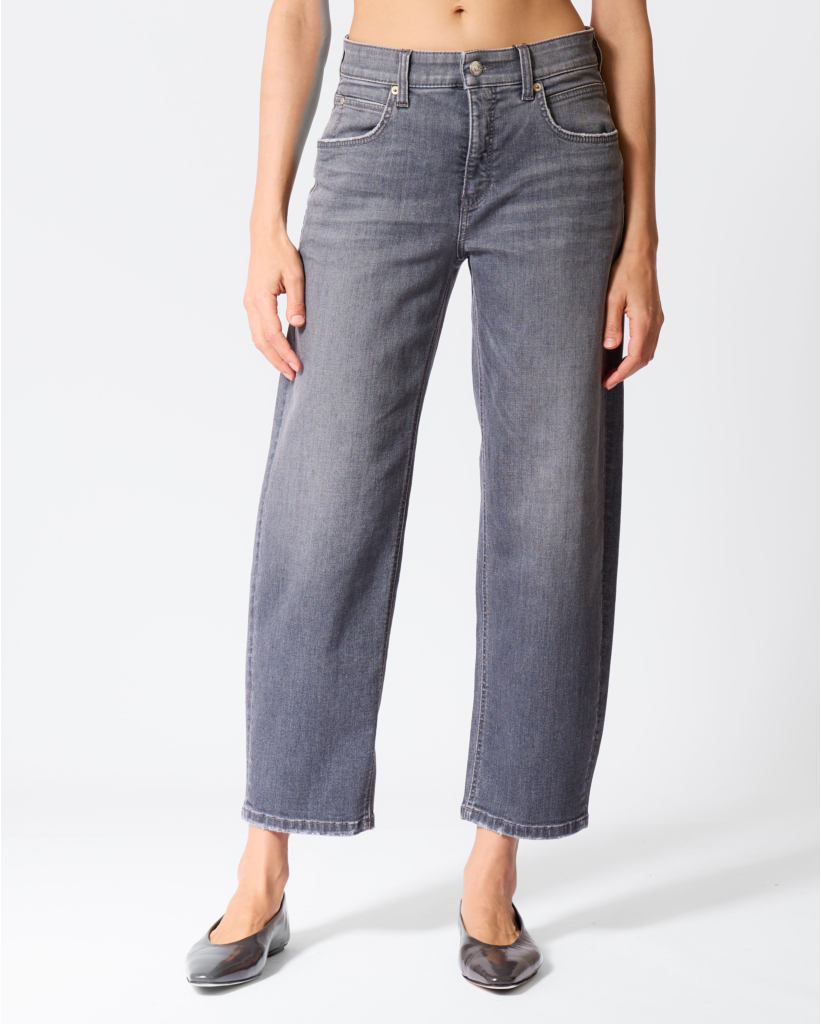 Elli Superstretch Jeans Grey Cosy Used