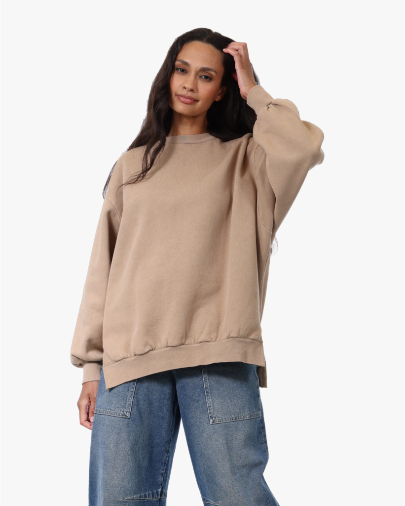 Ulla Oversized Sweater Beige