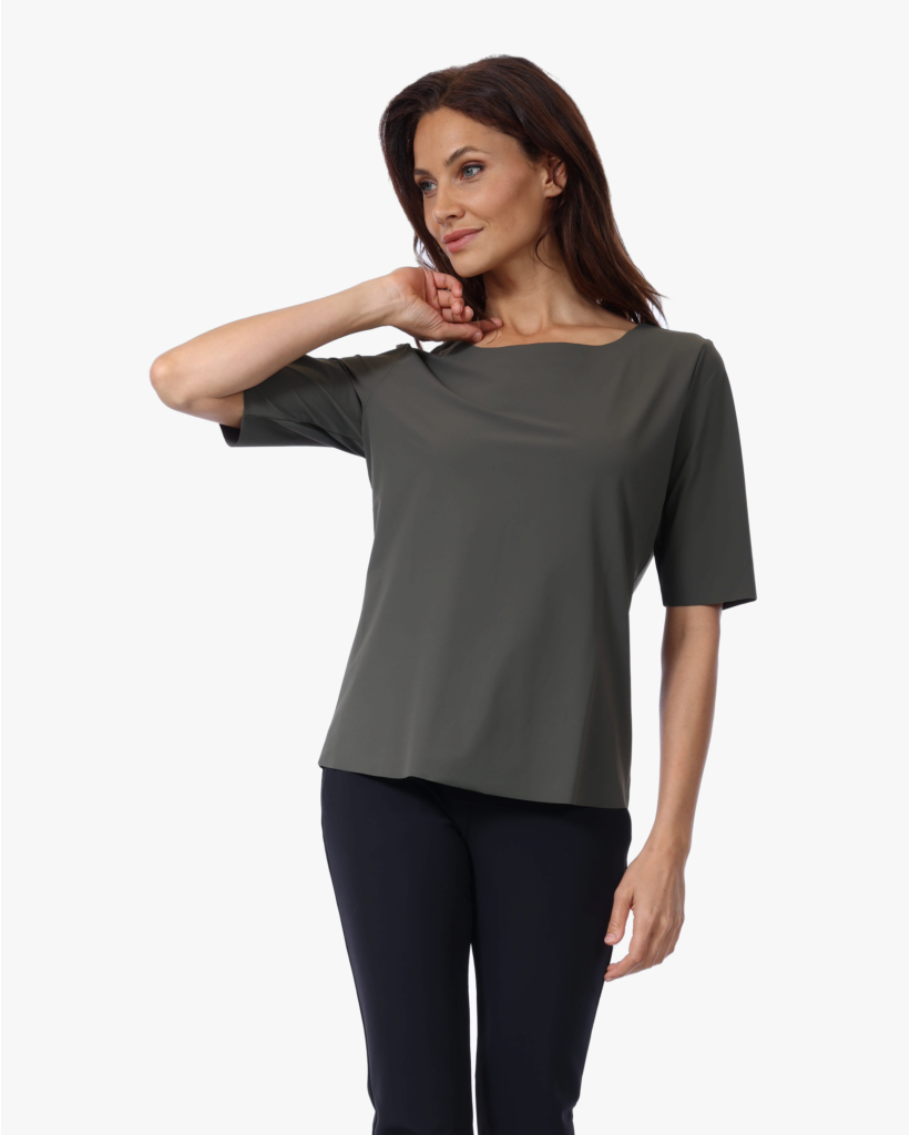 Fukiko Travel Tee Olive Night