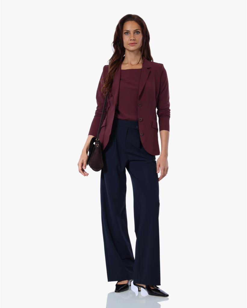 Fukiko Travel Tee Merlot
