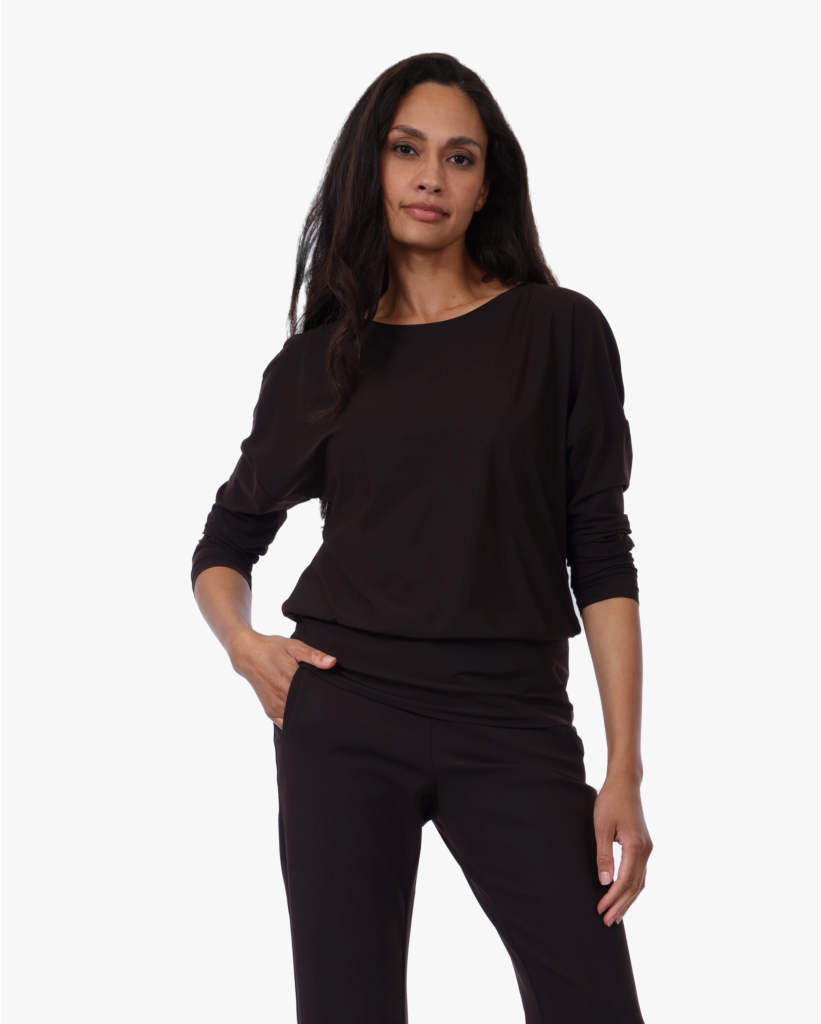 Travel Blouse Espresso