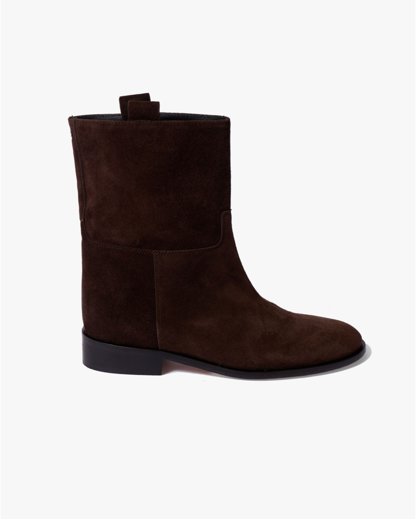 Ruby Korte Suède Laars Sensory Brown