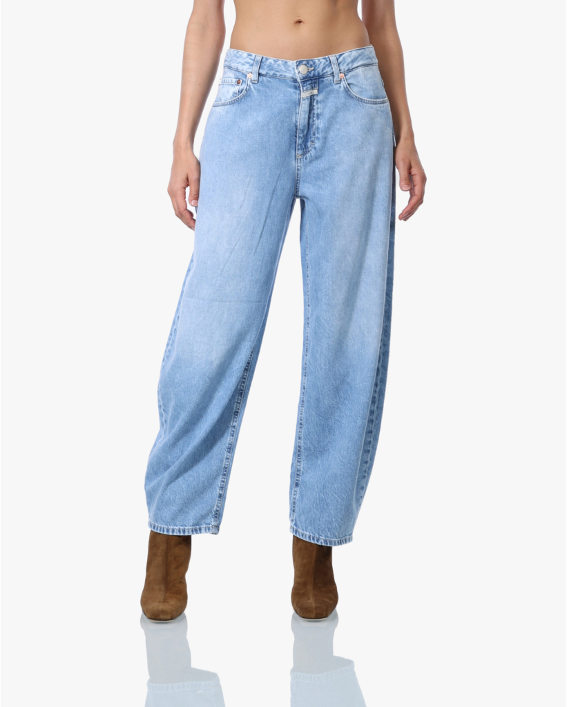 Jazzie Barrel Jeans Blauw L32