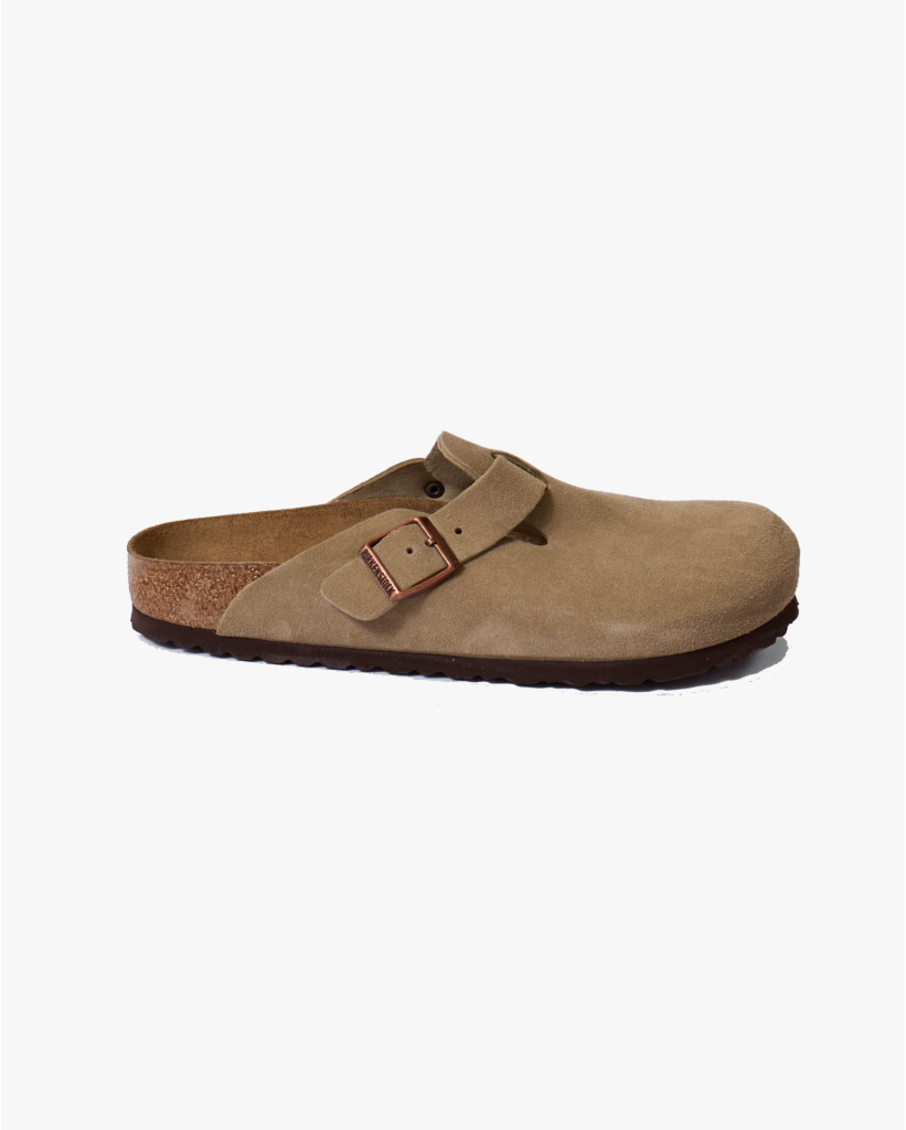 Boston Suede Sandalen Taupe