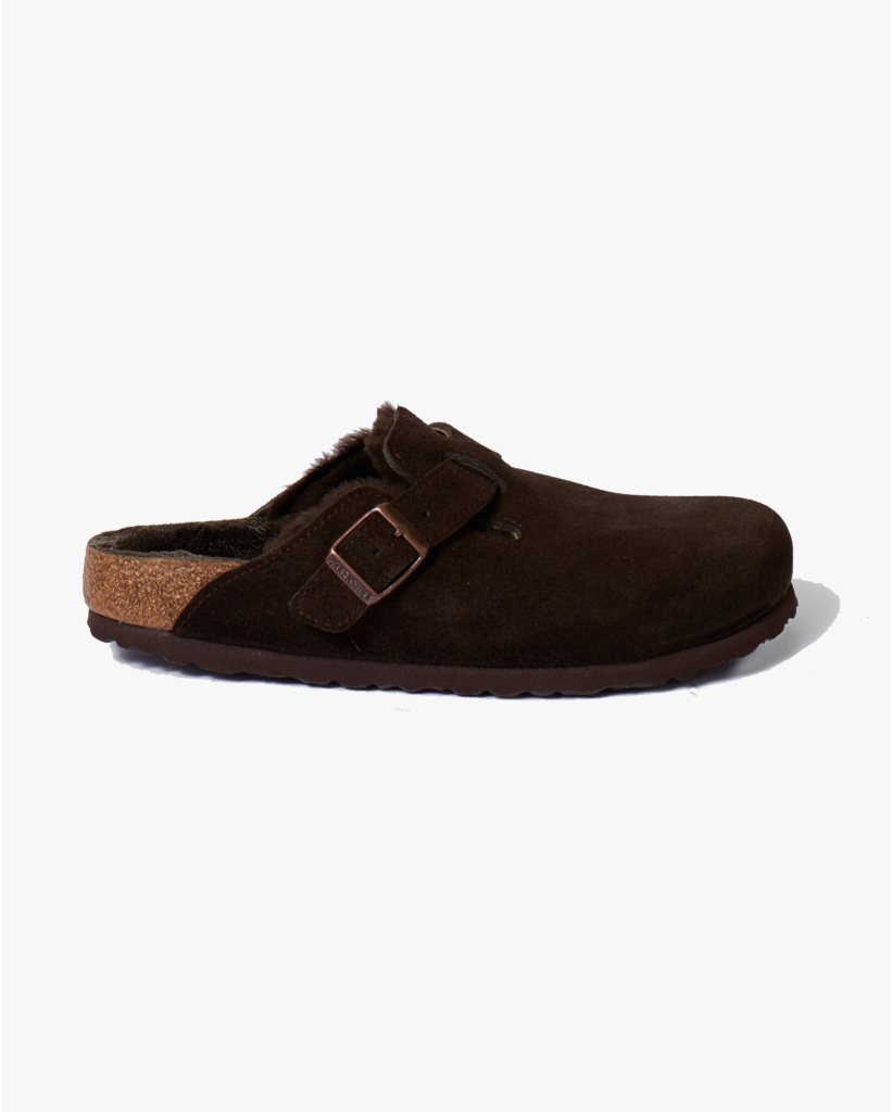 Boston Shearling Suede met Lamsvel Bruin 