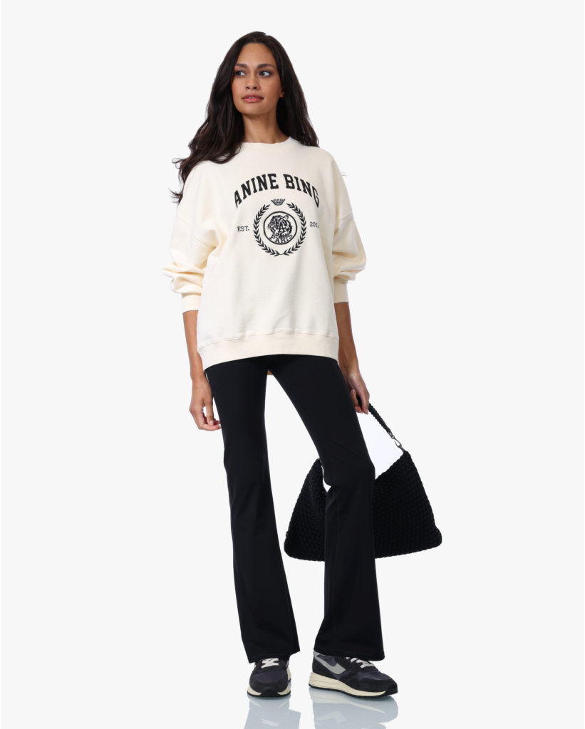 Gabrielle Flared Sportlegging Zwart