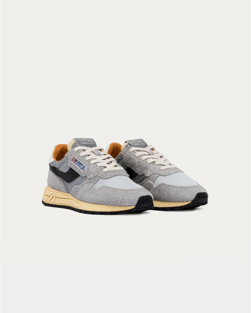 Reelwind Low Sneakers in Zand Suede en Zilver