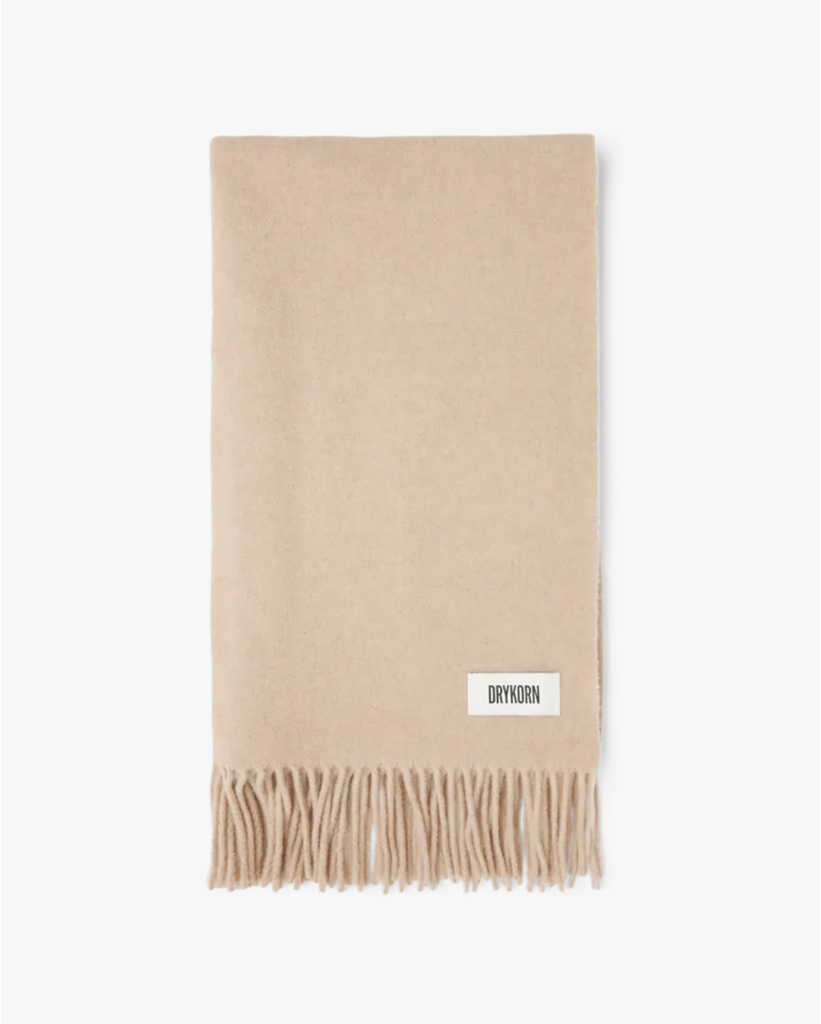 Gaze Wollen Sjaal Beige
