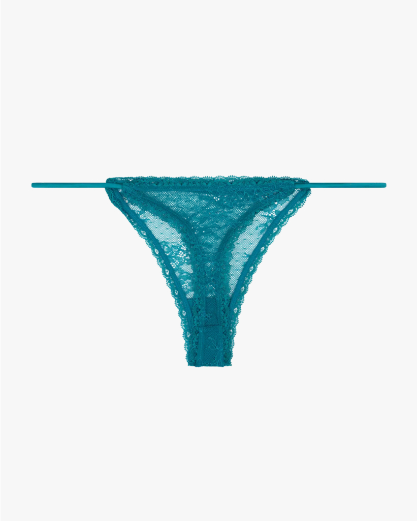 Roomie Elegante string-slip Blauw