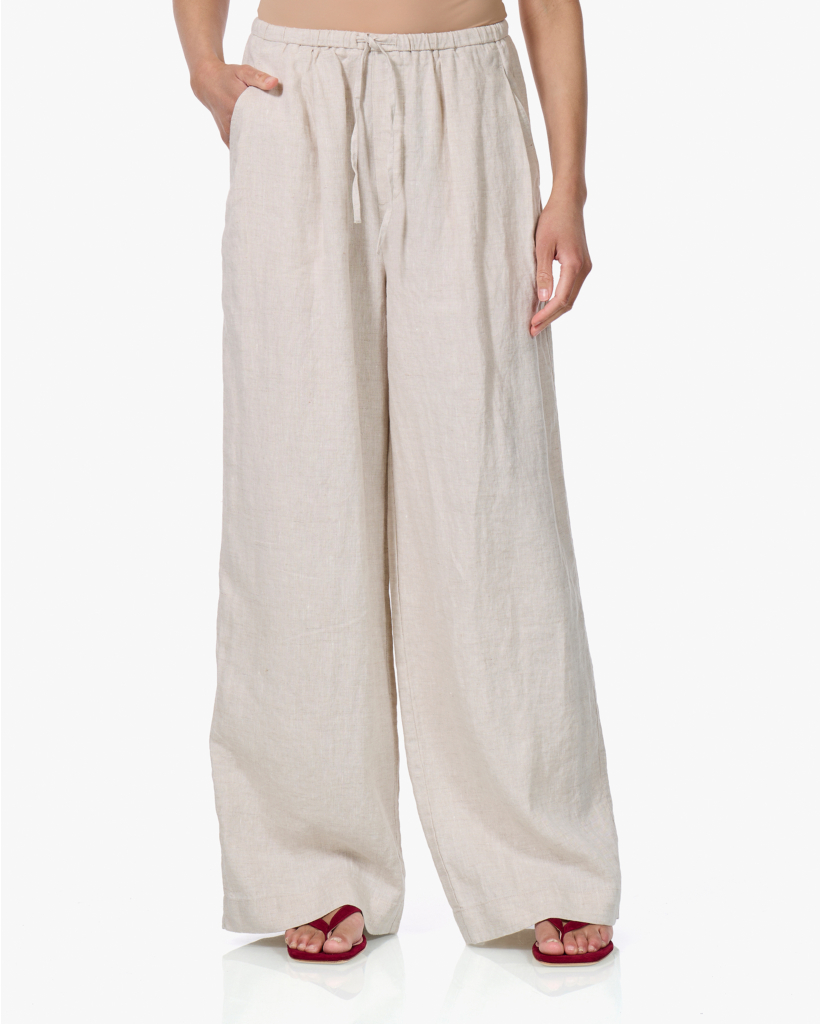 Linnen Pantalon Beige