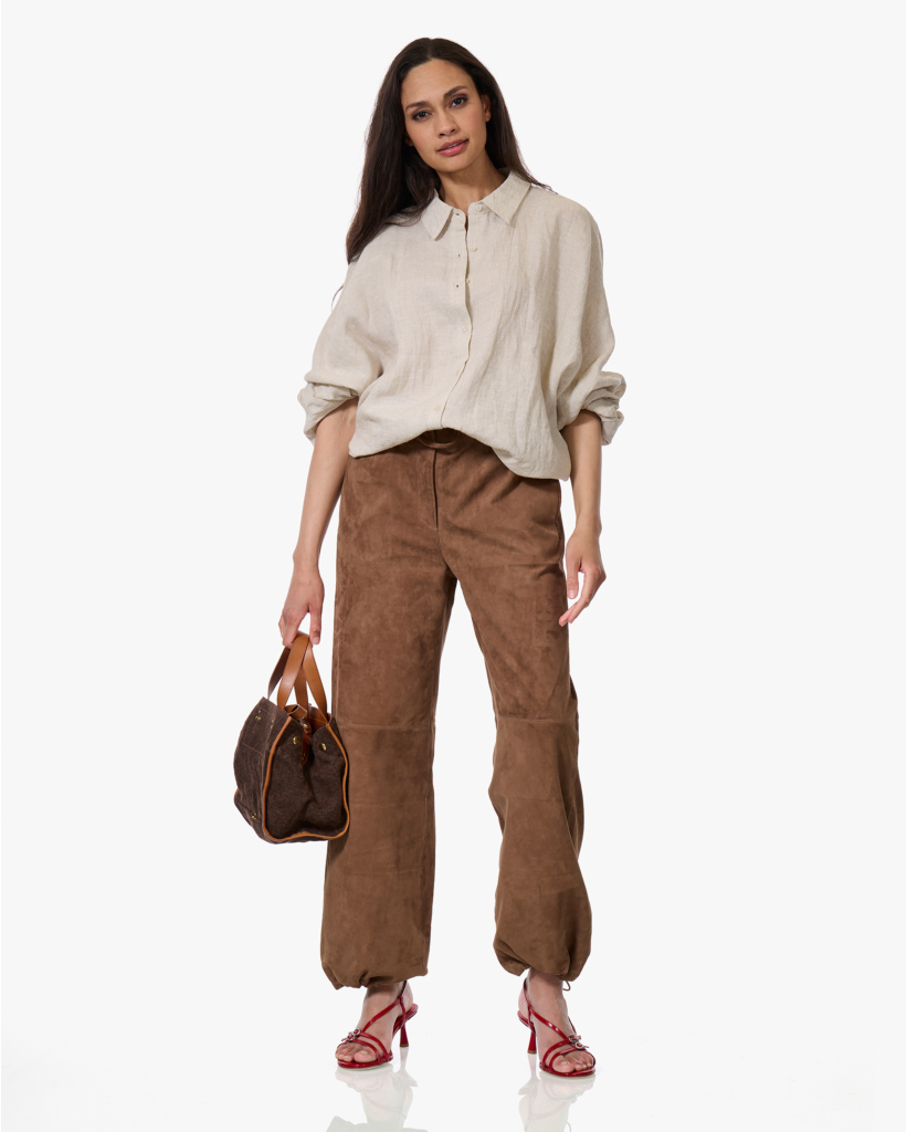 Gala Linnen Blouse Beige