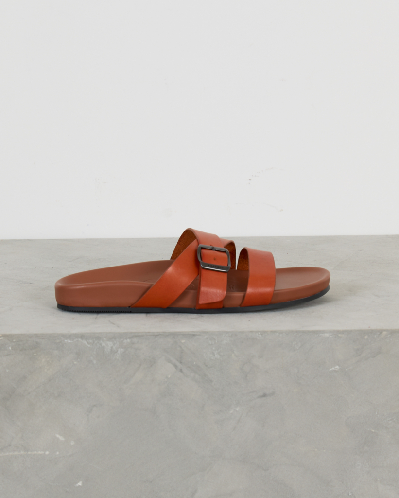 Sandalen met Gesp Leer Redskin