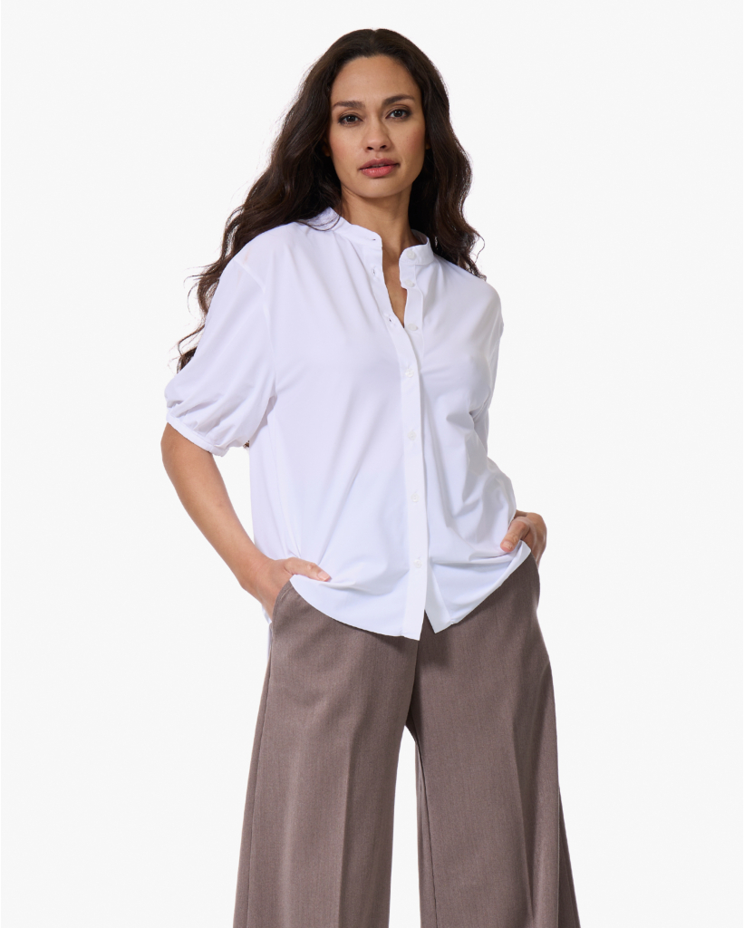 Beni Light Travel Blouse Wit