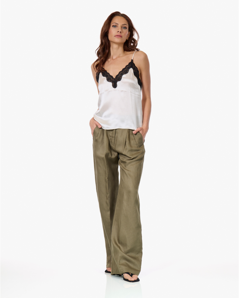 Pip Zijden Camisole Off-white