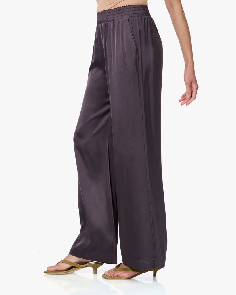 Satijnen Pull-on Broek Graphite