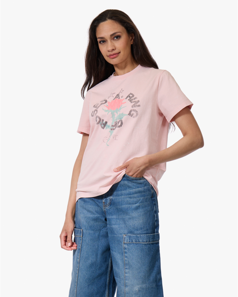 Print T-shirt Peachskin