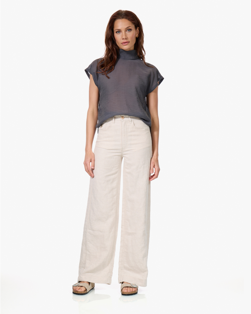 Alaria Lyocell Mix Blouse Iron