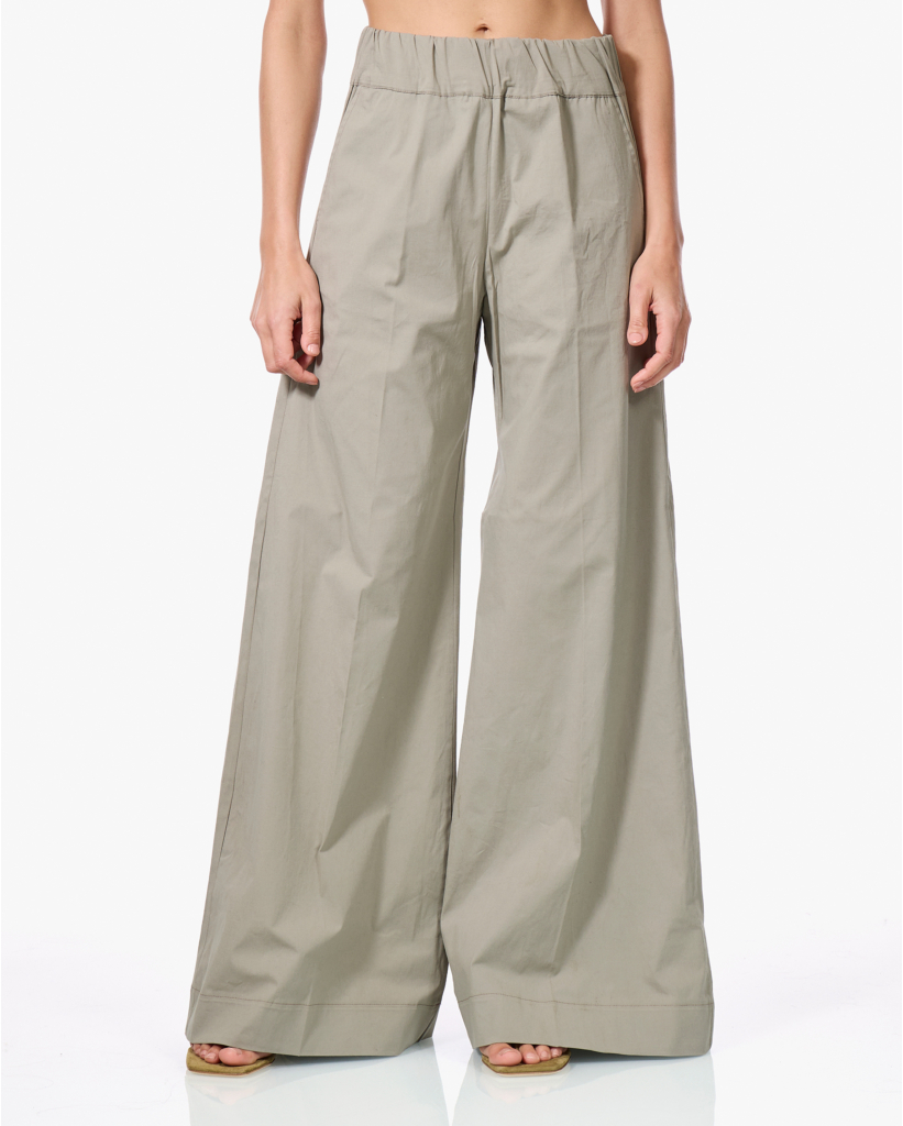 Super Woody Poplin Broek Clay