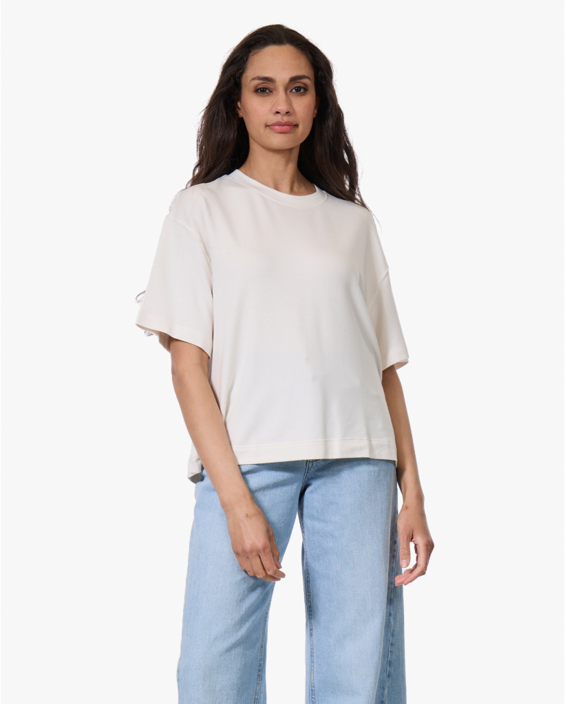 French Touch T-shirt Cream