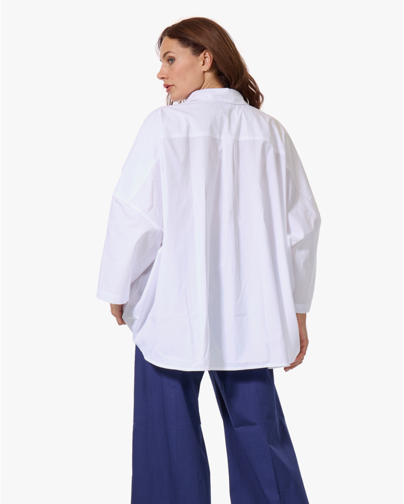 Jada Overized Blouse Wit