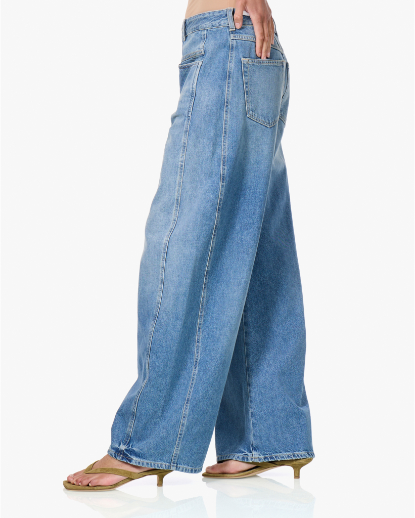 Tori-x Barrel Jeans Mid Blue