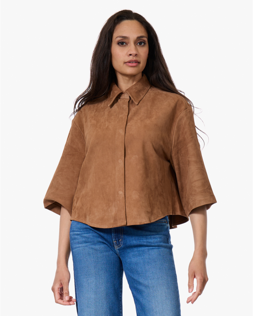 Mila Suède Shacket Oak