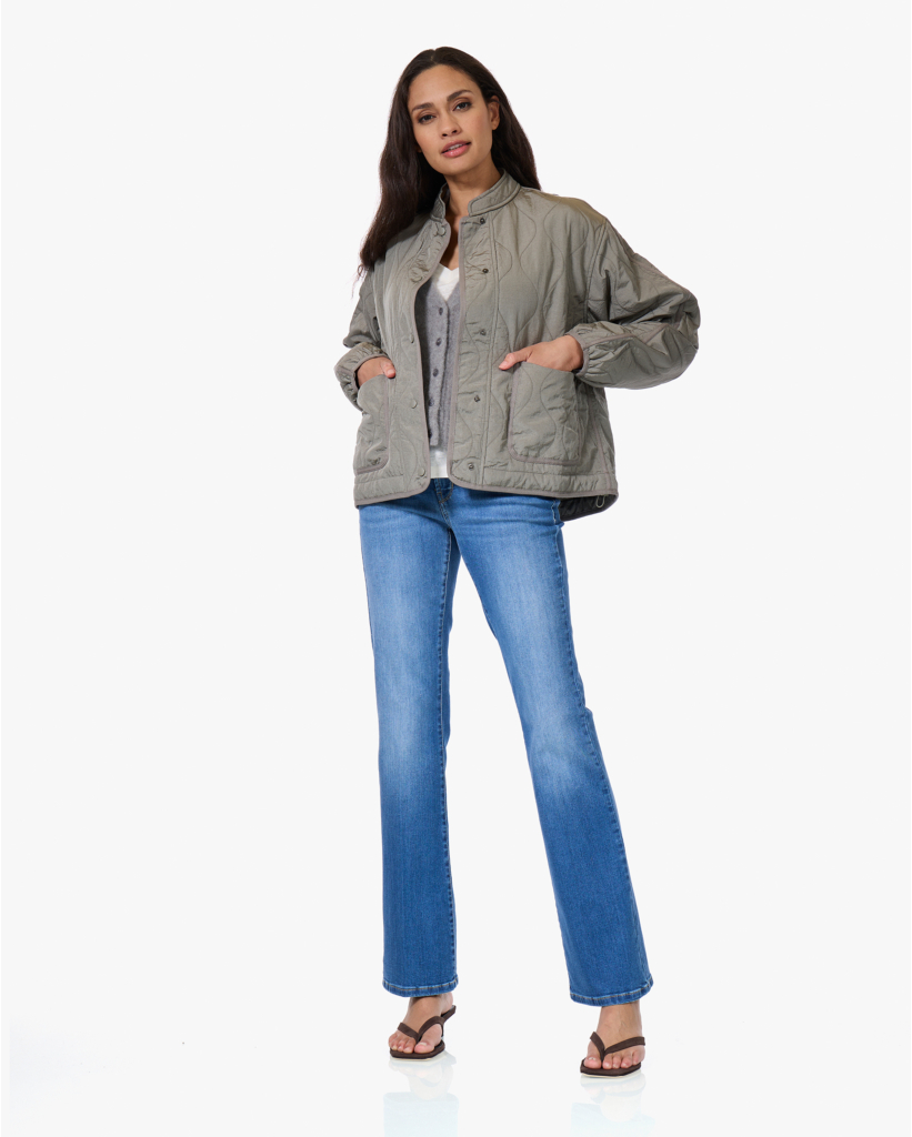 Paris Flared Jeans Medium Contrast Splinted