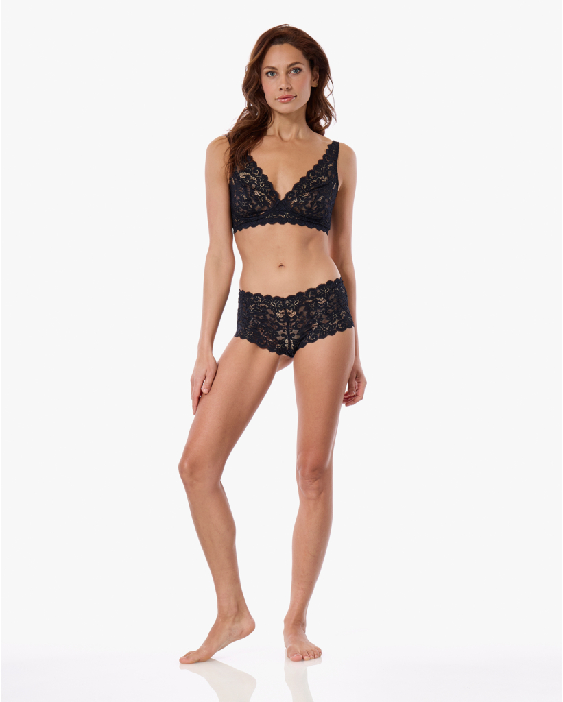 Moments Maxi Kanten Slip Zwart