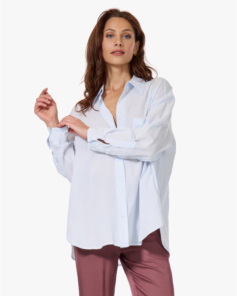Sydney Oversized Blouse Skylight