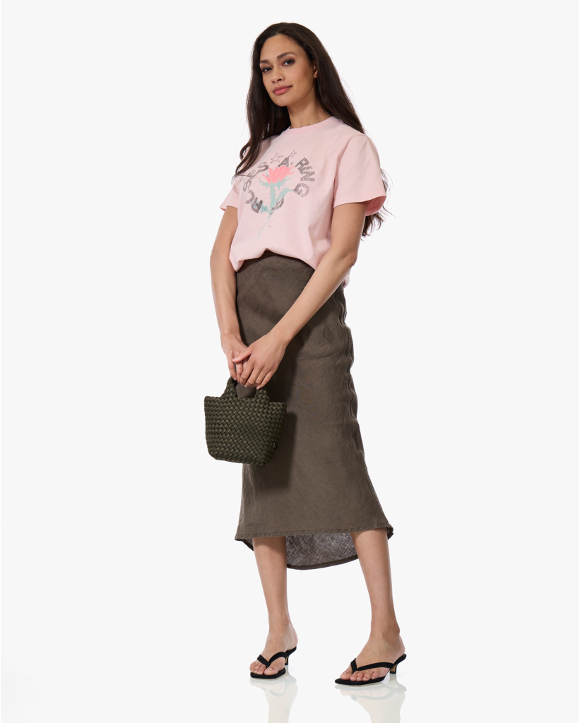 Print T-shirt Peachskin