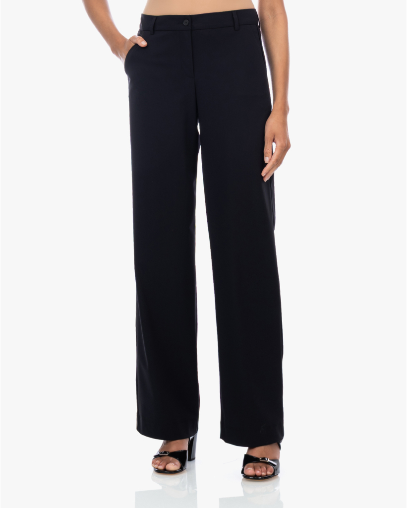 Daryo Heavy Travel High Waist Pantalon Zwart