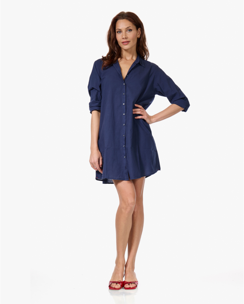 Bobby Mini Blousejurk Navy