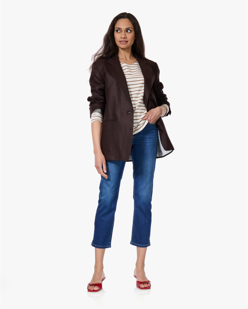 Piper Cropped Slim Fit Jeans Dark Used