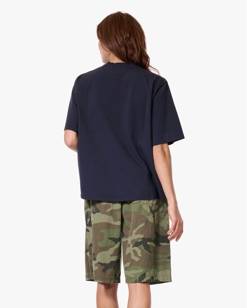 Archie Oversized T-shirt Donkerblauw