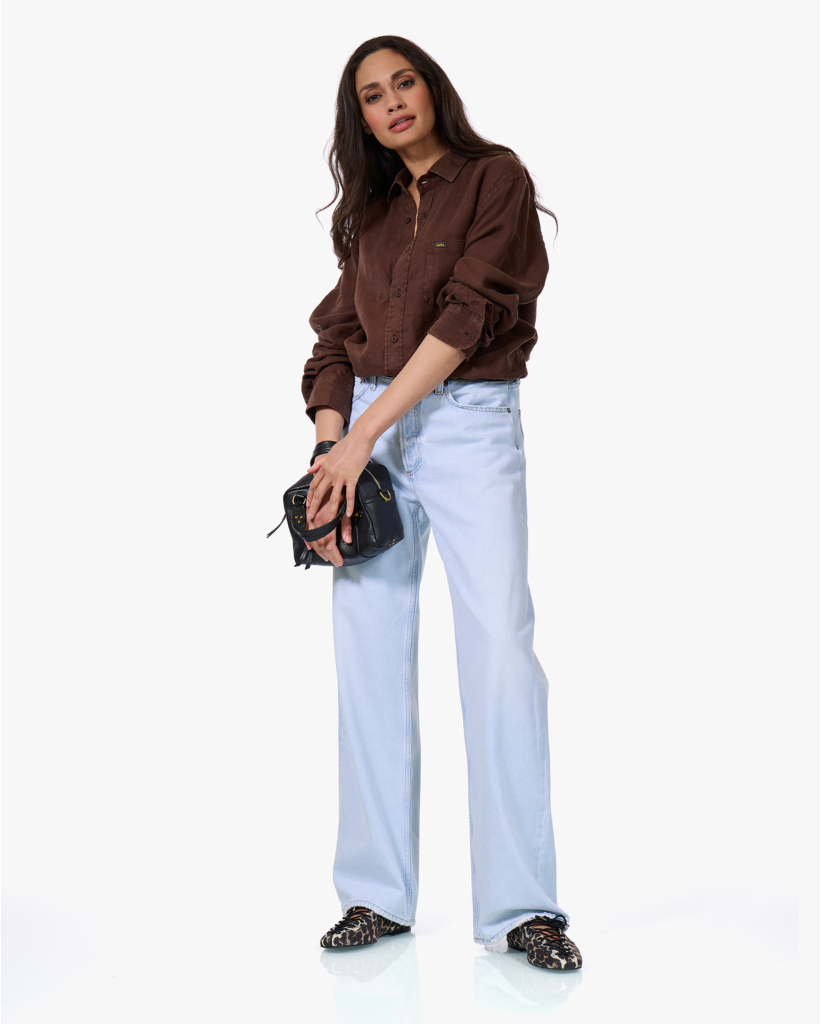 Lucas Linnen Blouse Chocolate Martin