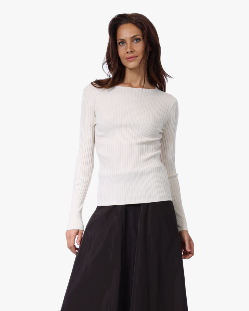 Rib Longsleeve Milk