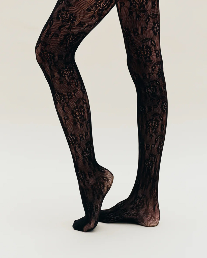 Laci Panty Net Zwart