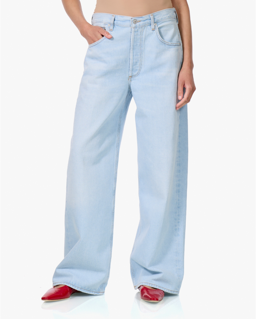 Ayla Baggy Straight Jeans Lighthouse