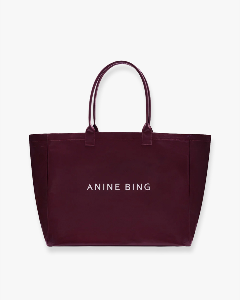 Leo Coated Canvas Tote Tas Fig