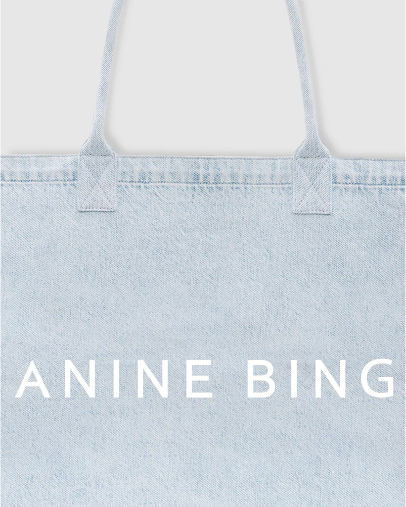 Leo Tote Denim Licht Blauw