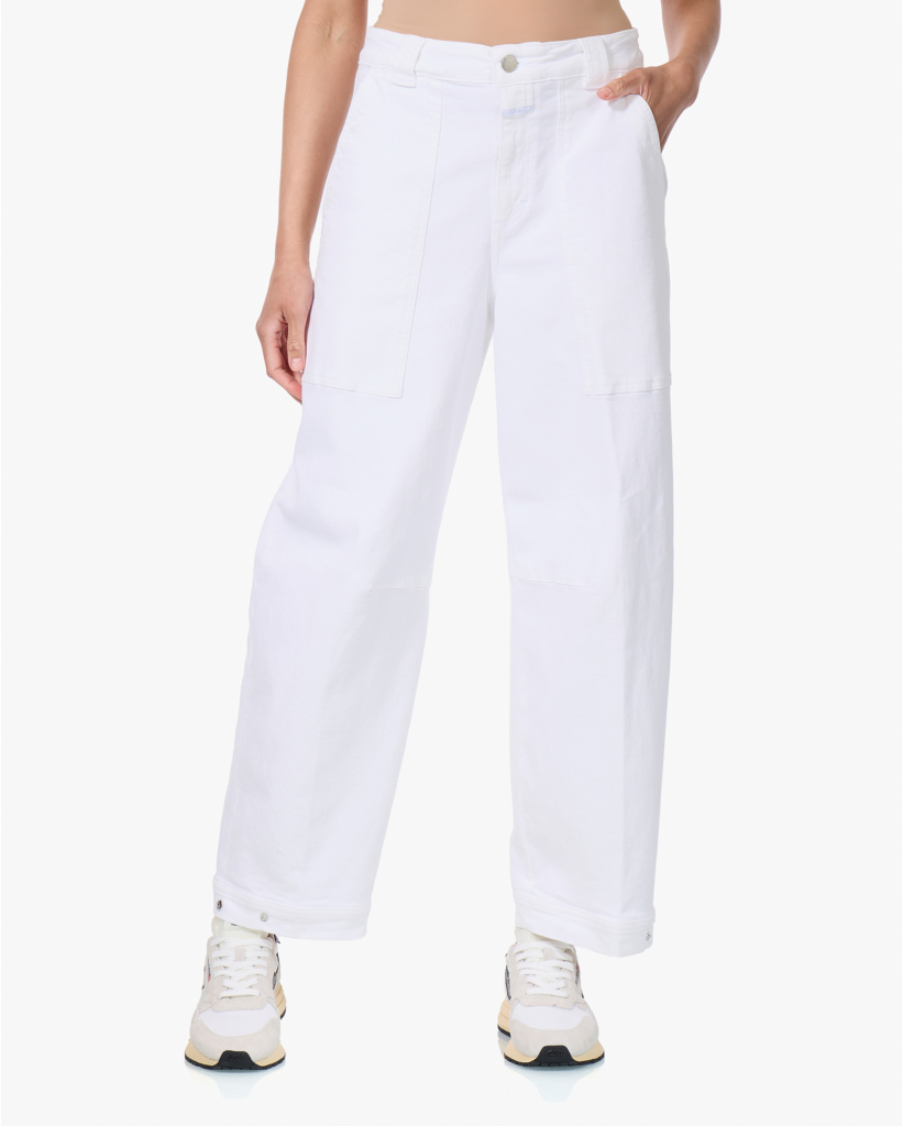 Rhannon Barrel Jeans Wit