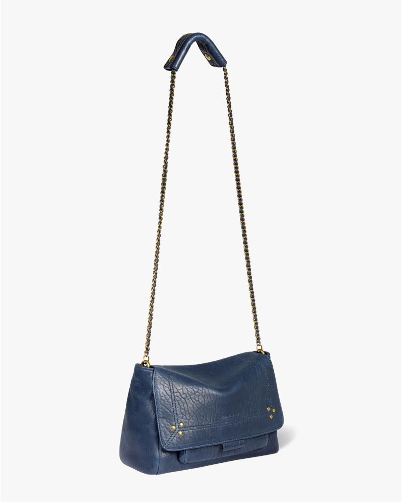 Lulu M Tas Bubble Night Blue Lambskin