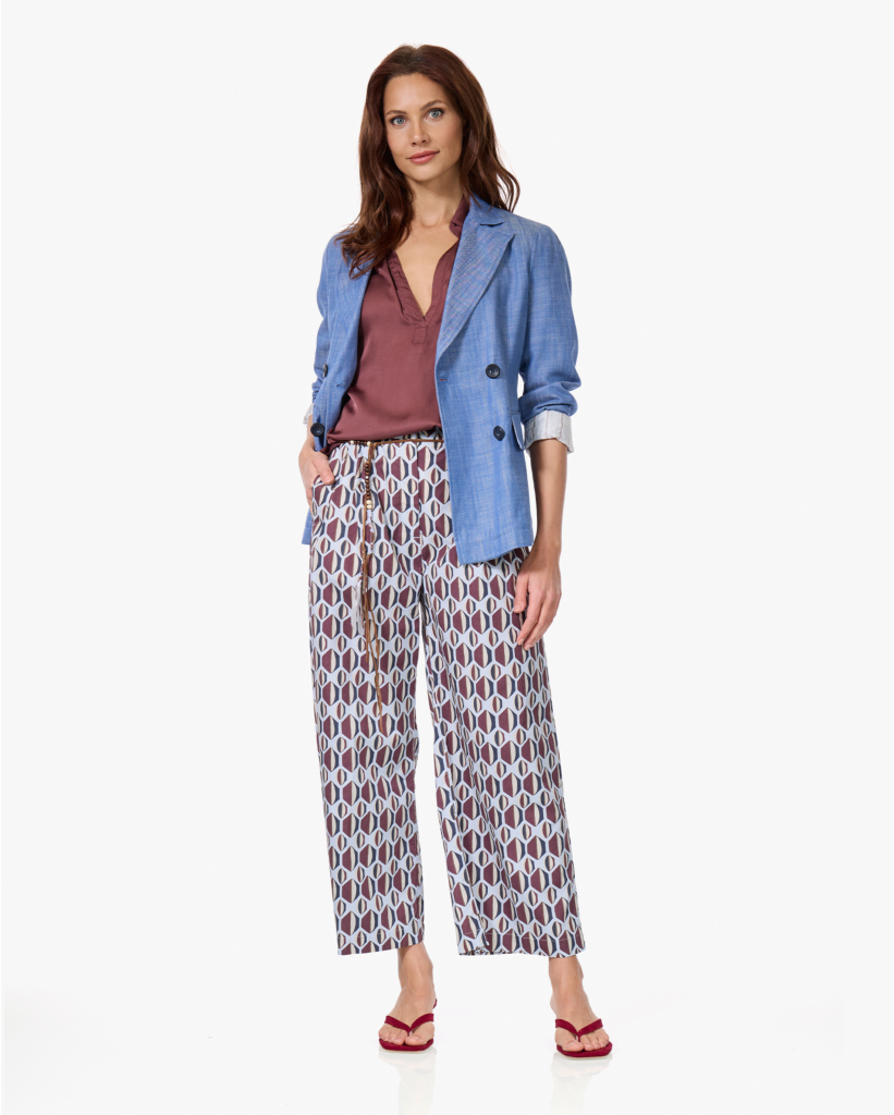 Tifana Viscose Blouse Prune