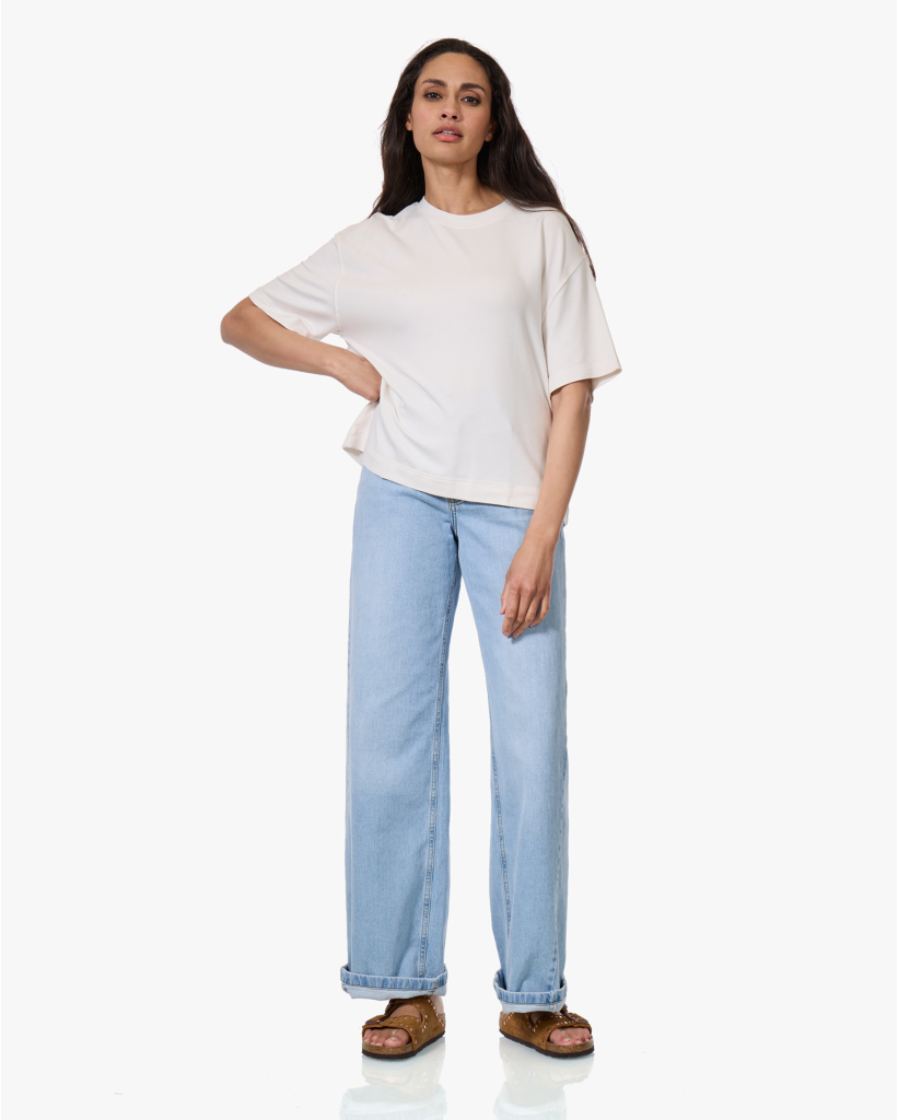 French Touch T-shirt Cream