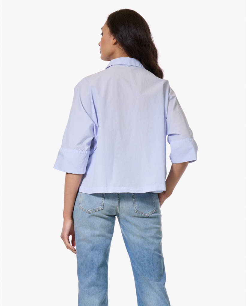 Jodie Blouse met Driekwart Mouw Cloud